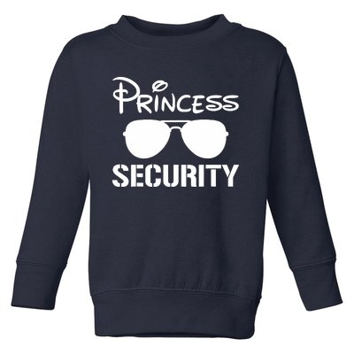 Princess Security Funny Birthday Halloween Party Design Toddler Sweatshirt