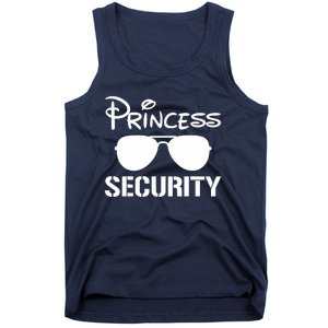 Princess Security Funny Birthday Halloween Party Design Tank Top