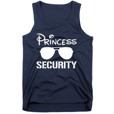 Princess Security Funny Birthday Halloween Party Design Tank Top