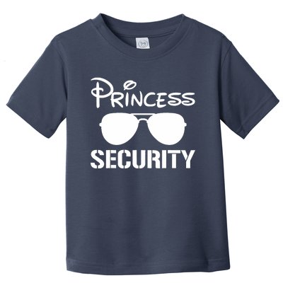 Princess Security Funny Birthday Halloween Party Design Toddler T-Shirt