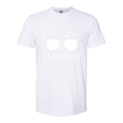 Princess Security Funny Birthday Halloween Party Design Softstyle CVC T-Shirt