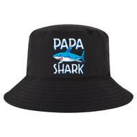Papa Shark Family Matching Dad Daddy Jawsome Cool Comfort Performance Bucket Hat