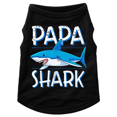 Papa Shark Family Matching Dad Daddy Jawsome Doggie Tank