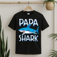 Papa Shark Family Matching Dad Daddy Jawsome T-Shirt
