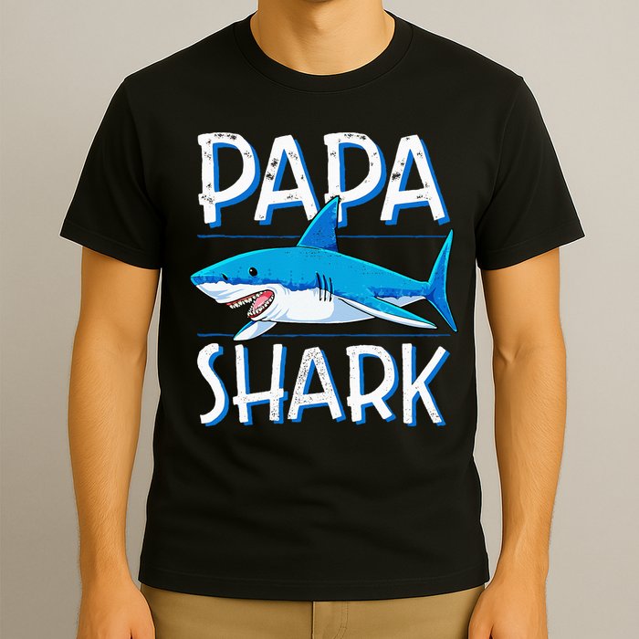 Papa Shark Family Matching Dad Daddy Jawsome T-Shirt