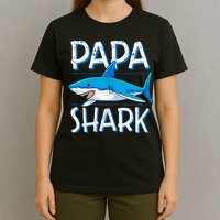 Papa Shark Family Matching Dad Daddy Jawsome T-Shirt
