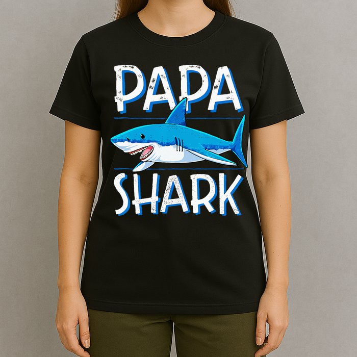 Papa Shark Family Matching Dad Daddy Jawsome T-Shirt