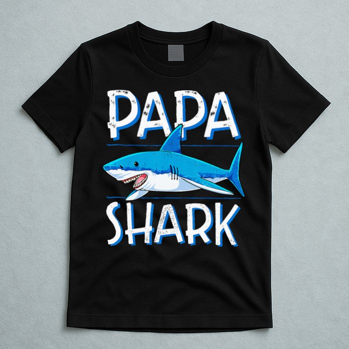 Papa Shark Family Matching Dad Daddy Jawsome T-Shirt