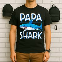 Papa Shark Family Matching Dad Daddy Jawsome T-Shirt