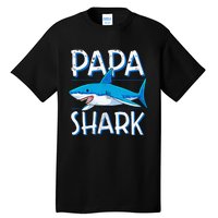 Papa Shark Family Matching Dad Daddy Jawsome Tall T-Shirt