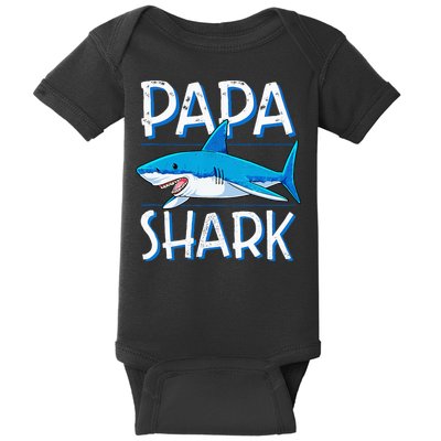Papa Shark Family Matching Dad Daddy Jawsome Baby Bodysuit
