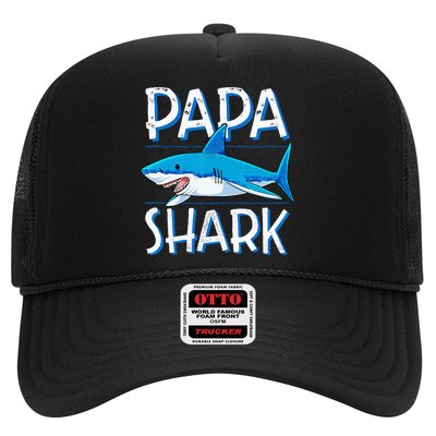 Papa Shark Family Matching Dad Daddy Jawsome Trucker Hat