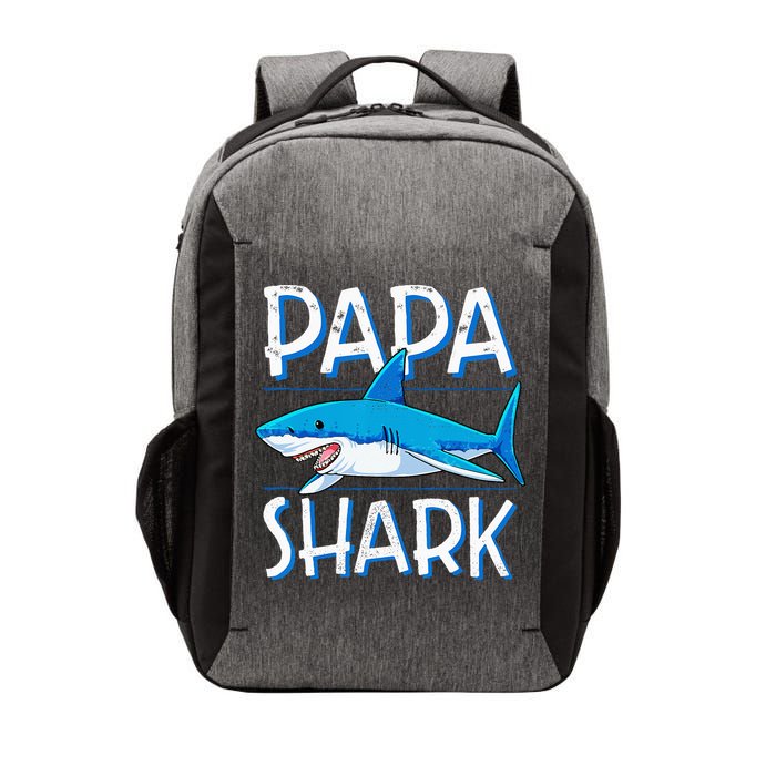 Papa Shark Family Matching Dad Daddy Jawsome Vector Backpack