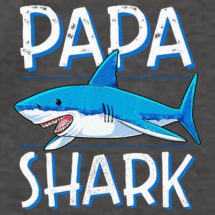 Papa Shark Family Matching Dad Daddy Jawsome Vector Backpack