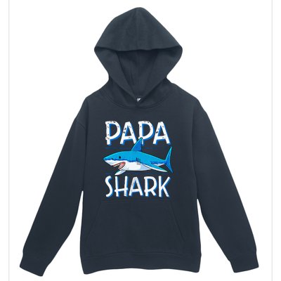 Papa Shark Family Matching Dad Daddy Jawsome Urban Pullover Hoodie