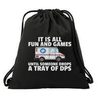 Postal Service For Mailman Us Postman Worker Drawstring Bag