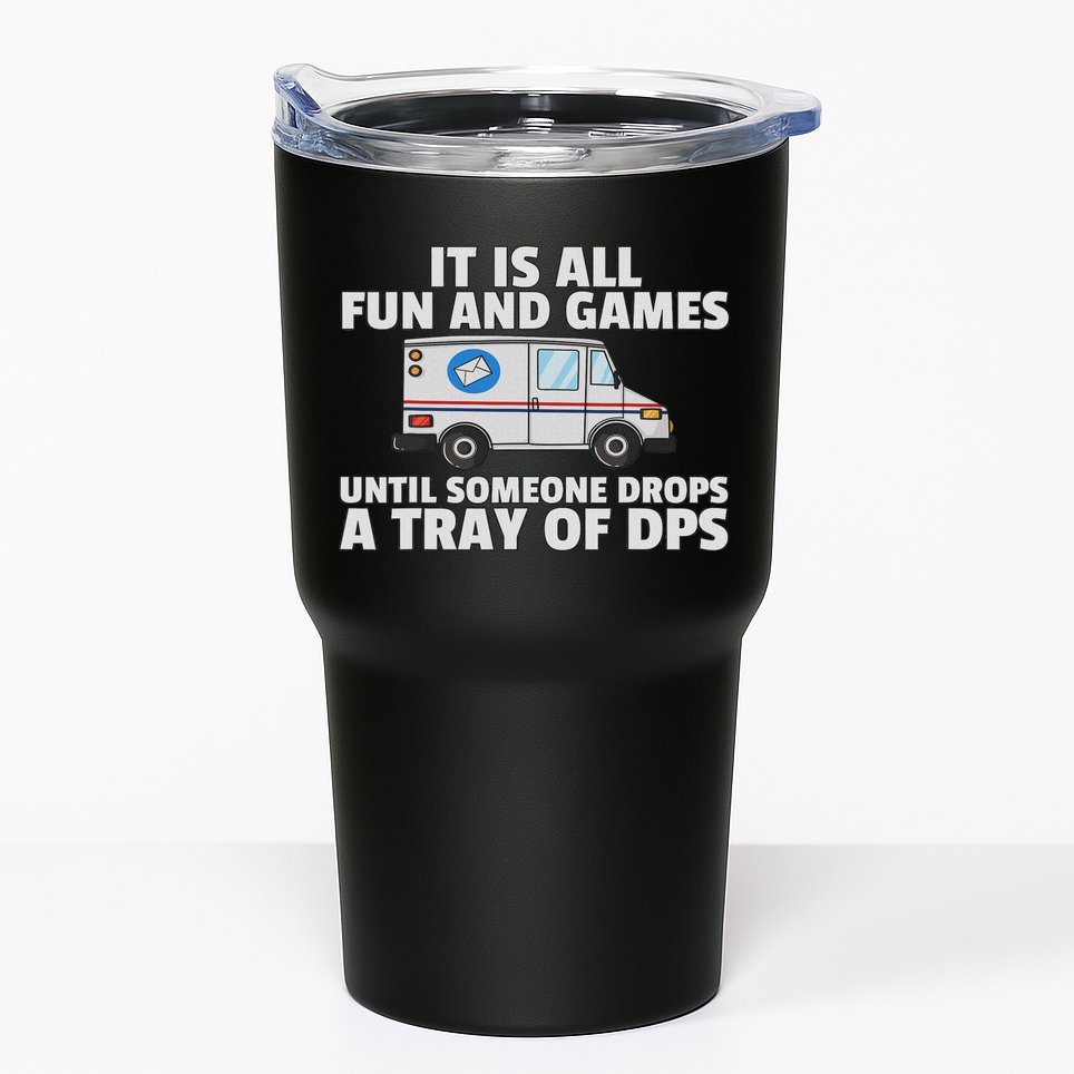 Postal Service For Mailman Us Postman Worker Tumbler