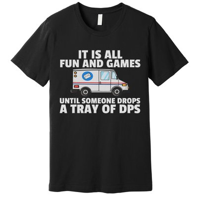 Postal Service For Mailman Us Postman Worker Premium T-Shirt
