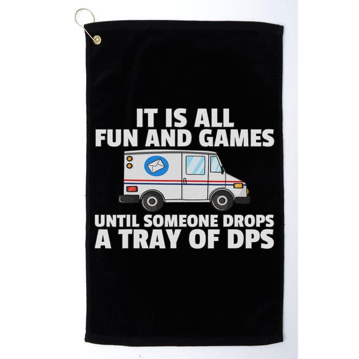 Postal Service For Mailman Us Postman Worker Golf Towel