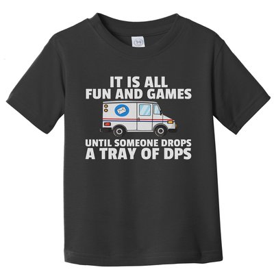 Postal Service For Mailman Us Postman Worker Toddler T-Shirt