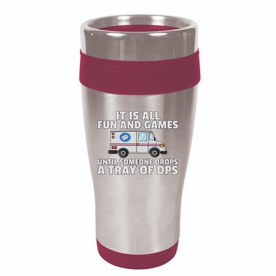 Postal Service For Mailman Us Postman Worker 16oz Travel Tumbler