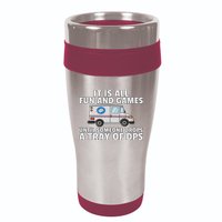 Postal Service For Mailman Us Postman Worker 16oz Travel Tumbler