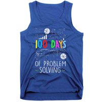 Problem Solving Funny Math Teacher 100 Days Of School Funny Gift Tank Top