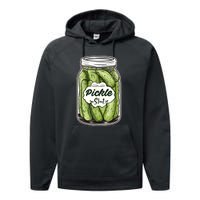 Pickle Slut Funny Pickle Slut Who Loves Pickles Apaprel Performance Fleece Hoodie