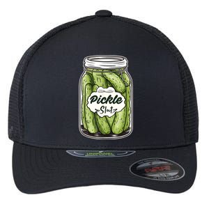 Pickle Slut Funny Pickle Slut Who Loves Pickles Apaprel Flexfit Unipanel Trucker Cap