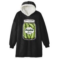 Pickle Slut Funny Pickle Slut Who Loves Pickles Apaprel Hooded Wearable Blanket