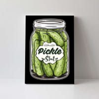 Pickle Slut Funny Pickle Slut Who Loves Pickles Apaprel Canvas