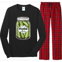 Pickle Slut Funny Pickle Slut Who Loves Pickles Apaprel Long Sleeve Pajama Set