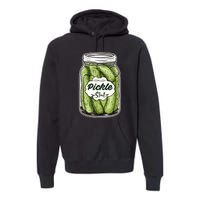 Pickle Slut Funny Pickle Slut Who Loves Pickles Apaprel Premium Hoodie