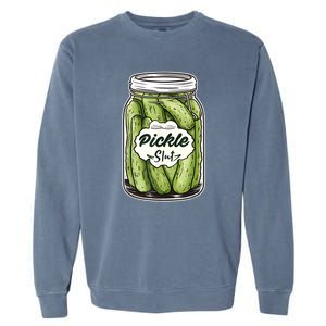 Pickle Slut Funny Pickle Slut Who Loves Pickles Apaprel Garment-Dyed Sweatshirt