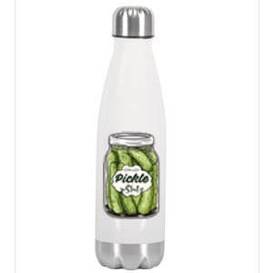 Pickle Slut Funny Pickle Slut Who Loves Pickles Apaprel Stainless Steel Insulated Water Bottle