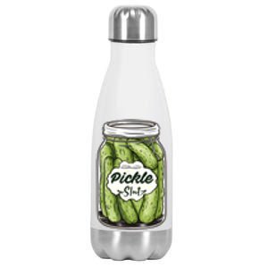 Pickle Slut Funny Pickle Slut Who Loves Pickles Apaprel Stainless Steel Insulated Water Bottle