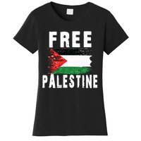 Palestine Strong funny isreal flag Women's T-Shirt