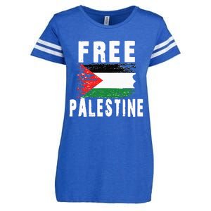 Palestine Strong funny isreal flag Enza Ladies Jersey Football T-Shirt