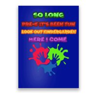 PreK School Funny Kindergarten Gift Poster