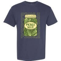 Pickle Slut Funny Canned Pickles Garment-Dyed Heavyweight T-Shirt