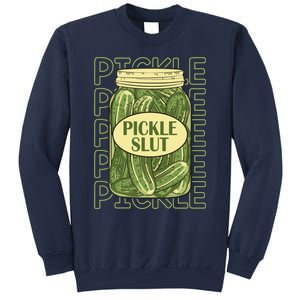 Pickle Slut Funny Canned Pickles Sweatshirt