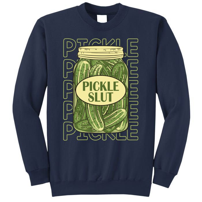 Pickle Slut Funny Canned Pickles Sweatshirt