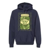 Pickle Slut Funny Canned Pickles Premium Hoodie