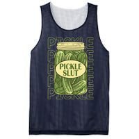 Pickle Slut Funny Canned Pickles Mesh Reversible Basketball Jersey Tank