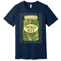 Pickle Slut Funny Canned Pickles Premium T-Shirt