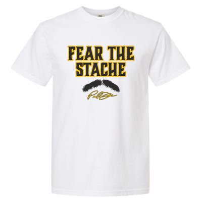 Paul Skenes Fear The Stache Pittsburgh Baseball Garment-Dyed Heavyweight T-Shirt