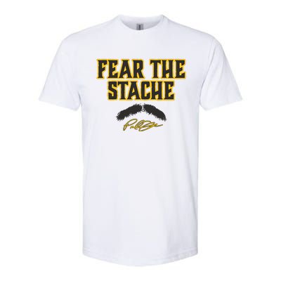 Paul Skenes Fear The Stache Pittsburgh Baseball Softstyle® CVC T-Shirt