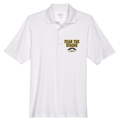 Paul Skenes Fear The Stache Pittsburgh Baseball Men's Origin Performance Piqué Polo