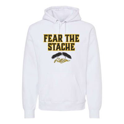 Paul Skenes Fear The Stache Pittsburgh Baseball Premium Hoodie