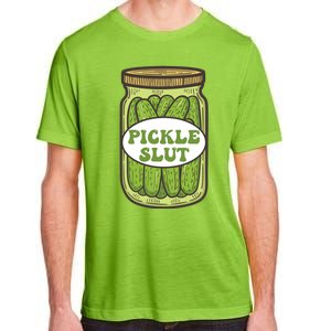 Pickle Slut Funny Canned Pickles Adult ChromaSoft Performance T-Shirt